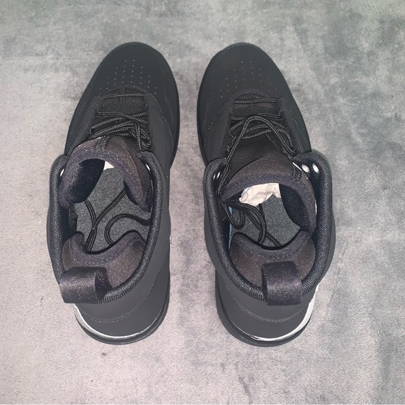 Nike Jordan Fadeaway - Black Metallic Silver - Size 10 - Picture 6 of 9